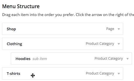 membuat Sub menu wordpress