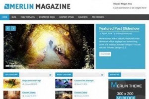 merlin theme wordpress magazine free