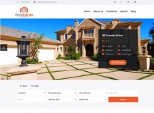 Theme Wordpress Real estate lite responsive free