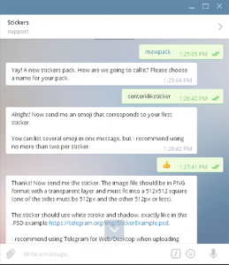 Tutorial Cara Mudah Membuat Sticker Pack di Telegram