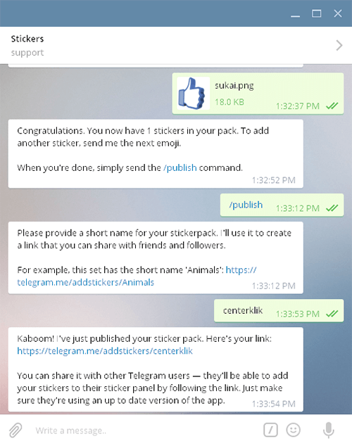 Tutorial Cara Mudah Membuat Sticker Pack Di Telegram