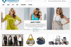 theme wordpress glassyshop
