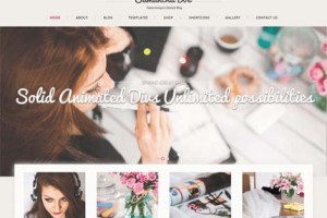 theme wordpress skt girlie lite free