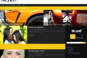 BlogR themes Wordpress Responsive Free