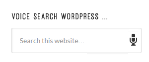 Cara Menambahkan Fitur Voice Search di WordPress