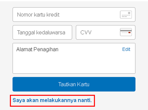 daftar buat paypal kartu kredit