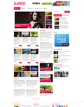 tema wordpress google adsense Glamour