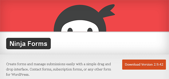 ninja form contact form terbaik wordpress