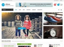 tema wordpress estore woocommerce keren
