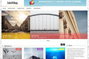 theme wordpress Islemag responsive free