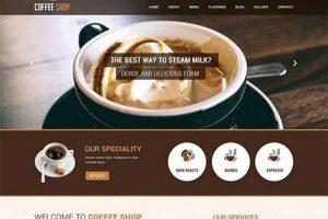 theme wordpress skt coffee shop free