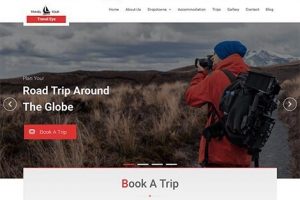 theme wordpress travel eye responsive free