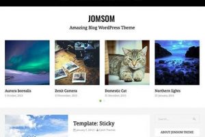 themes wordpress jomsom responsive free