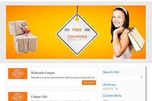 Theme Wordpress Coupon Responsive Free