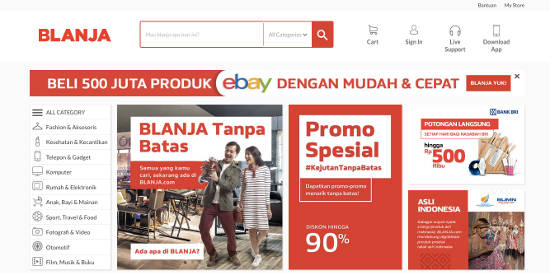 Blanja toko online aman dan terpercaya