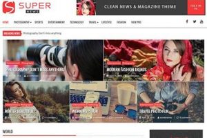 Theme Wordpress SuperNews Free
