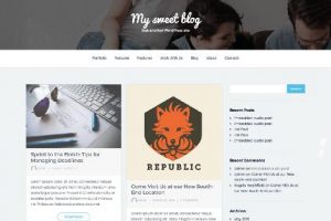Theme wordpress grishma responsive free