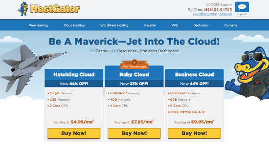 cloud hosting hostgator