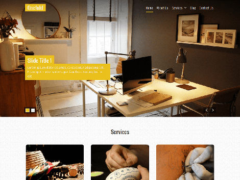 theme-wordpress-onefold-responsive-free