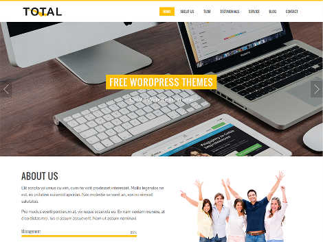 Theme WordPress Total Responsive Free