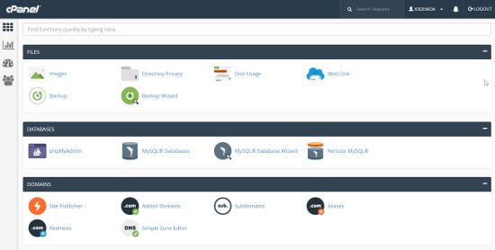 cpanel