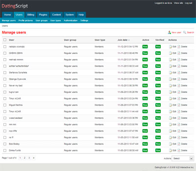 demo-admin Membuat Website Kencan Online