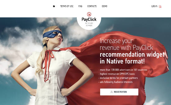 PayClick Native Ads