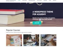 Theme WordPress Rara Academic