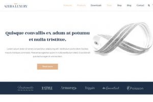 Azera shop luxury theme wordpress free