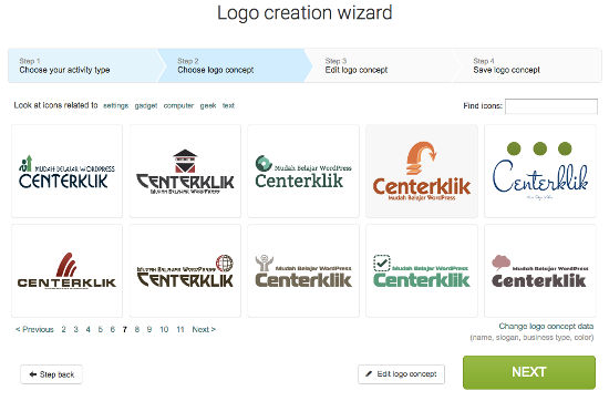 Buat Logo Logaster 2