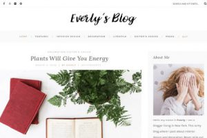 Everly Theme WordPress Free