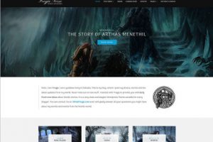 Freyja Theme WordPress blog free
