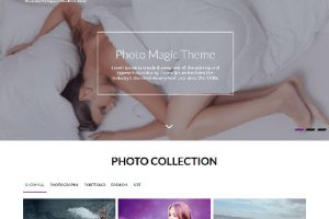 Theme WordPress Photo Magic Free