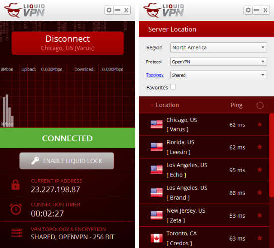 liquidvpn interface