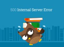Internal server error 500