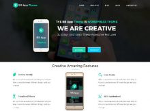 Theme WordPress BB Mobile Application Free