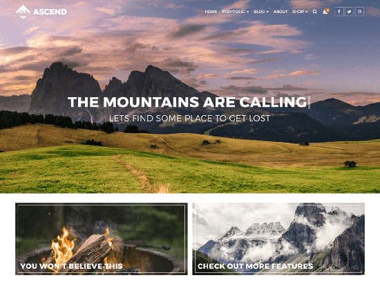 Ascend Free WordPress Themes