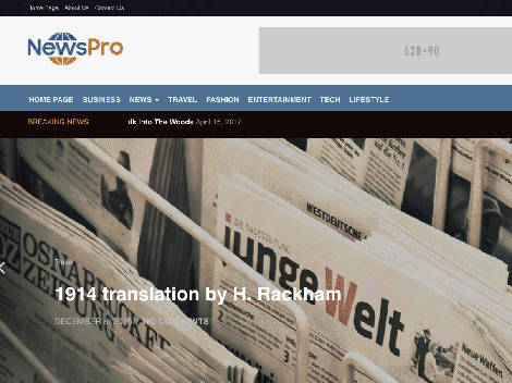 Theme WordPress NewsPro Responsive Free