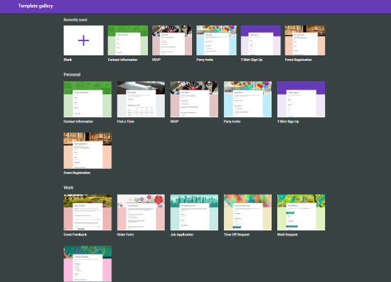 Google Drive Google Form 3