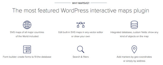 MapSVG Features