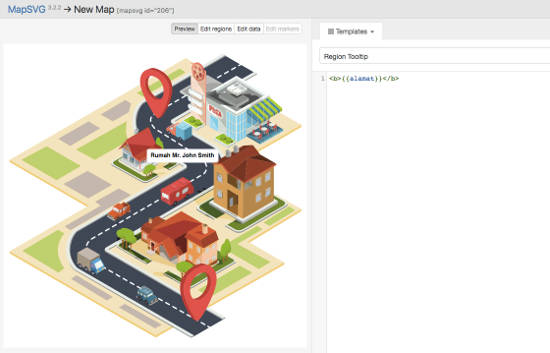 MapSVG Kustom SVG