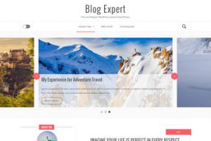 Theme WordPress Blog Expert Responsive Free