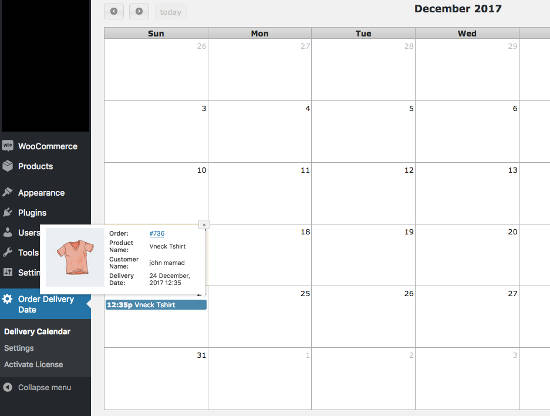 Report Order Delivery Date Pro