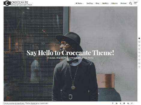 Theme WordPress Croccante Responsive Free
