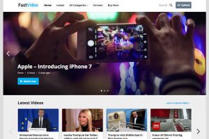 Theme WordPress FastVideo Responsive Free