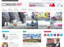 Theme WordPress Magazine Hoot Free
