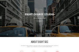 Theme WordPress eigth sec Responsive Free