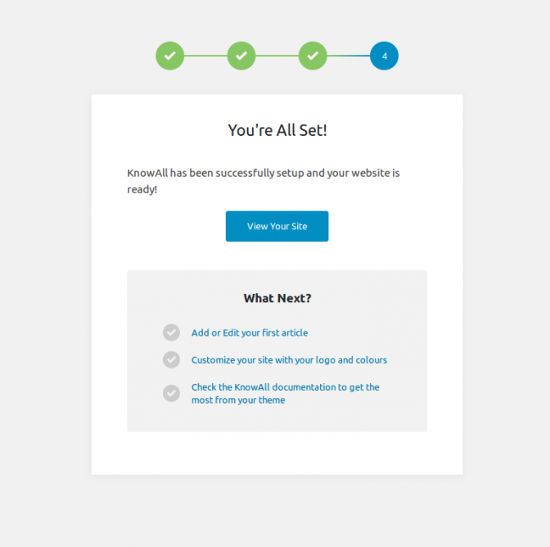 KnowAll Theme Knowledge Base WordPress Setup 3