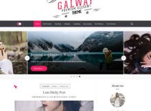 Theme WordPress Galway Lite Responsive Free