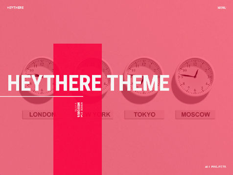 Theme WordPress HEYTHERE Responsive Free